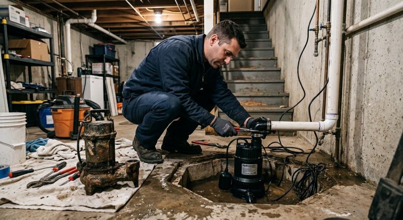 Ejector Pump Installation in Auburn, AL