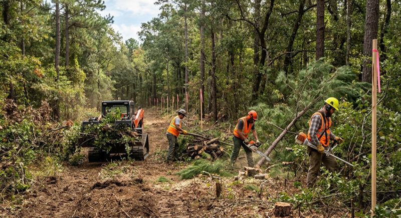 Forestry Clearing in Cumming, GA